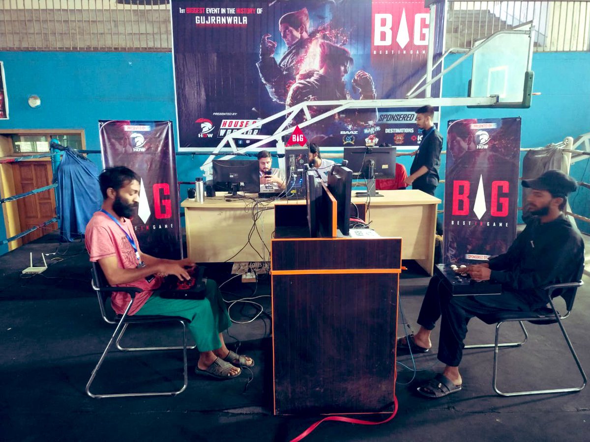 🚨 The B!G 1.0 || DOJO 96+ Tekken 7 First Time In The History Of #Gujranwala Is Going To Start At: 04:30 🕟 PST Who is ready to take this Trophy 🏆 & title: 🔥
