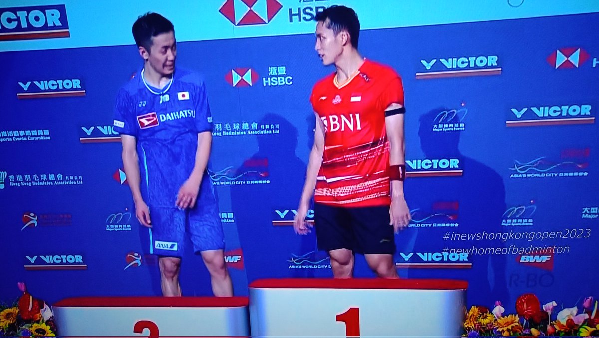 ibuibu2023's tweet image. ㊗🇮🇩JoJo selamat 🏸🎊
西本選手は🇮🇩ギンティン選手に勝ったけど決勝では接戦の末ジョジョに負けちゃった💦
ジョジョ好きやから勝ってほしいし西本選手にも優勝の🥇タイトルとってほしかった🤔複雑。世界の舞台で🇯🇵🆚🇮🇩って他のスポーツであるかな??　
#香港オープン2023バドミントン
#iNewsLIVE