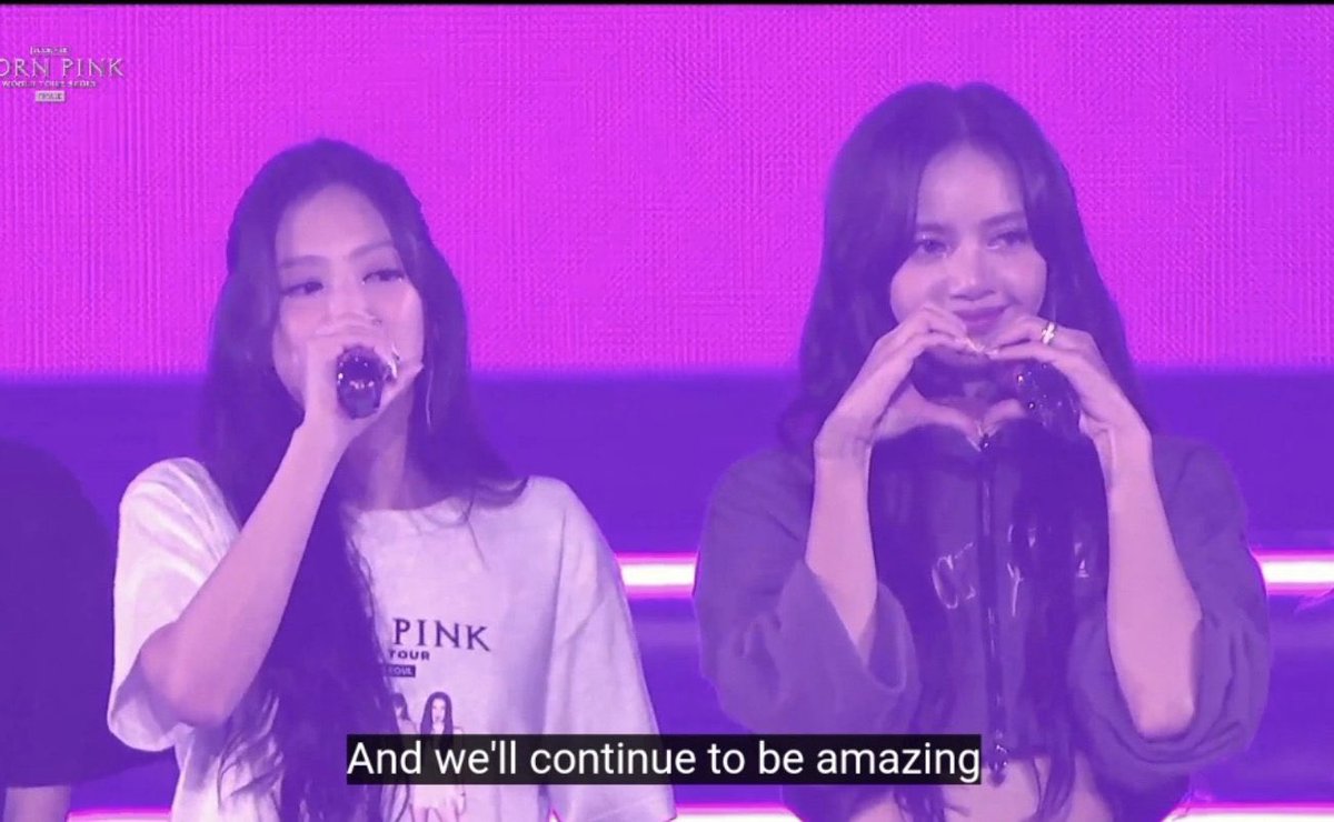 BabyBlack_twt's tweet photo. #JENNIE:

- ฉันอยากบอก มบ ว่าขอบคุณมากๆนะที่ทำงานกันอย่างหนัก ปีนี้เราครบรอบ 7 ปีกันแล้วนะ
- ตลอดเวลาที่ผ่านมาเราไม่ค่อยได้อยู่เกาหลีกันเท่าไรคะ ก็แอบเสียดายเลยอยากจะจัดคอนรอบ FINALE ที่โซลค่ะ
- ที่สำคัญและขาดไม่ได้คือทีมงานทุกคนขอบคุณนะคะ และขอบคุณบลิ้งมากๆนะคะ
- “ในอนาคตพวกเราจะ���ป็น #BLACKPINK ที่เจ๋งยิ่งกว่าเดิมนะคะ”

#BORNPINK_FINALE