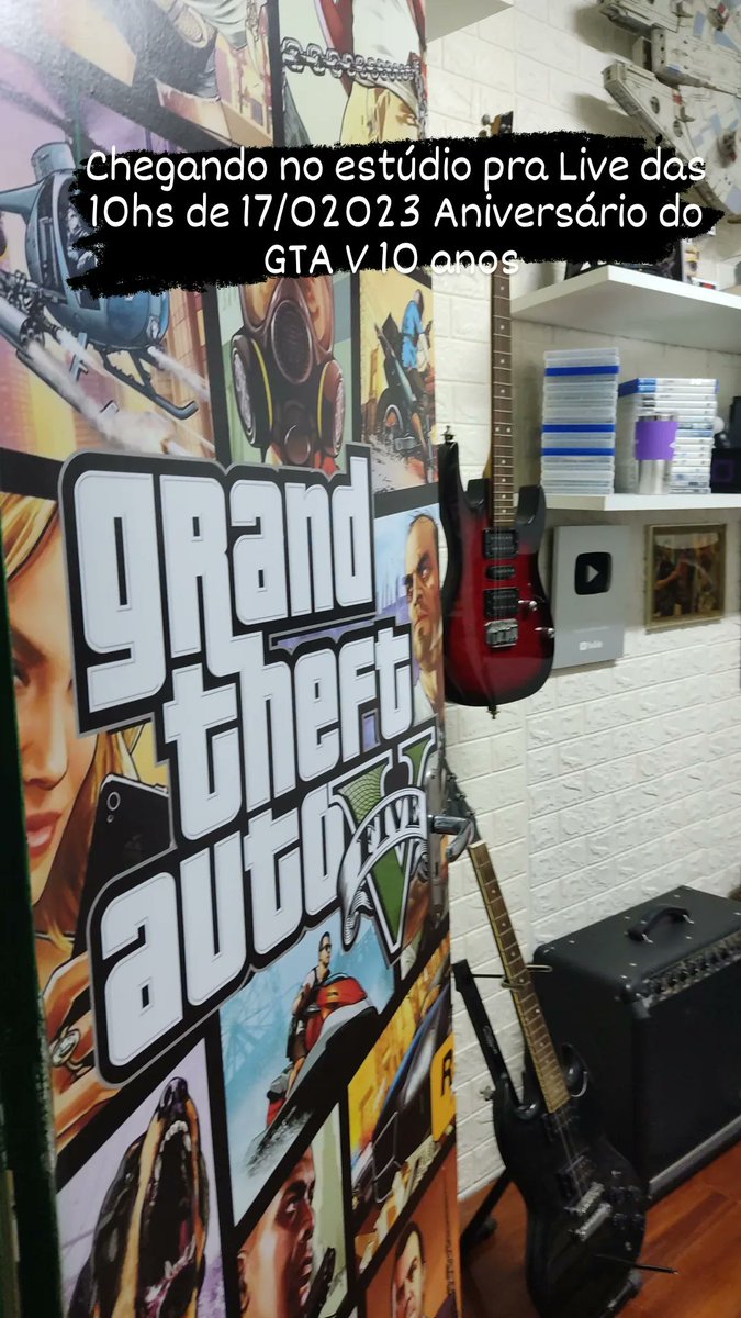 huntersplayers's tweet photo. Chegando no estúdio para a Live das 10 hs : Parabéns GTA V 10 Anos 17/09/2023
#gtav #gta5 #grandtheftautov #huntersclan #gta6 #gtaonline #gta5roleplay #gta5online #gta5_funny #gta5clips #gta #rockstargames #rockstar https://t.co/jiud6Bmqav