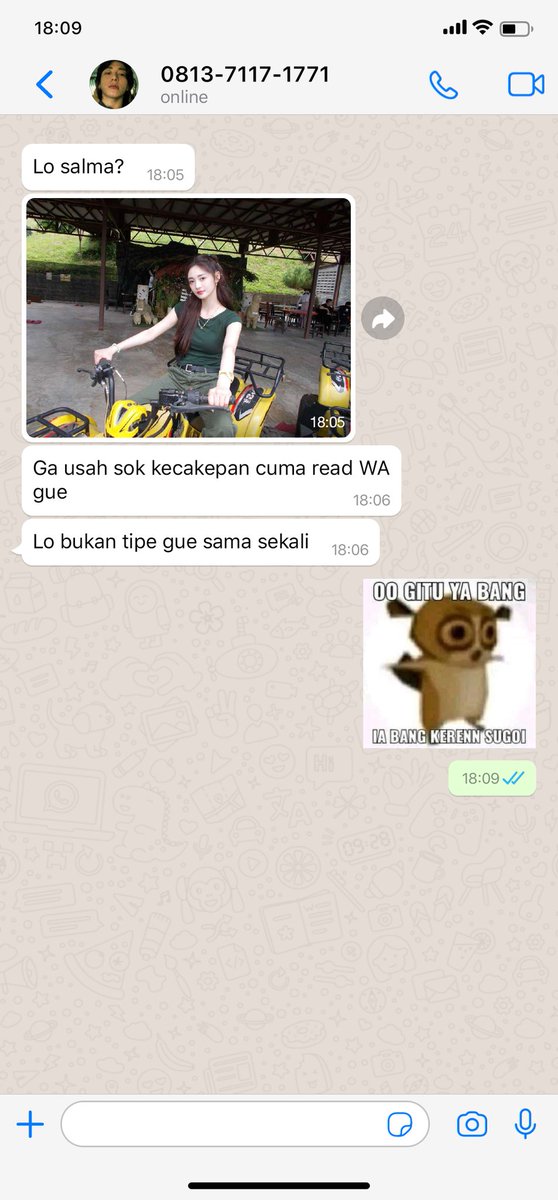 Mami Ingga || Thread AU terputus tweet media