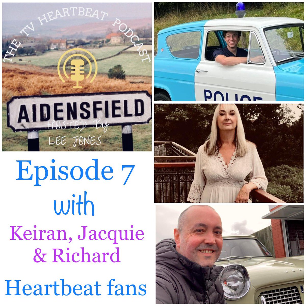 It’s our penultimate #TVHeartbeatPodcast today and I’m chatting to some #Heartbeat super fans - @JacquelineEmil7 (of @Heartbeatlocat1), @R7CDJ and @PilotKeiran152. You fans out there will hopefully relate to what they say…youtu.be/P1SJTfVZ3Us?fe… - enjoy! 🩵