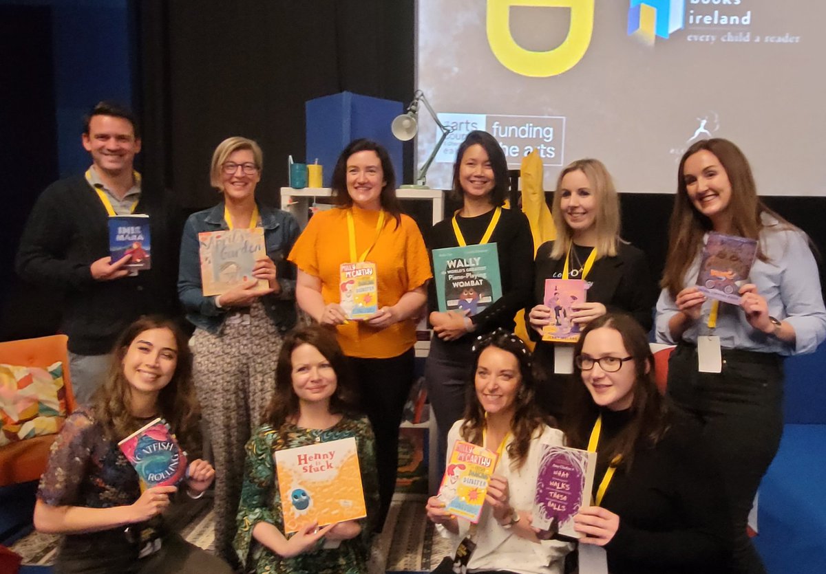 Children's Books Ireland (@kidsbooksirel) on Twitter photo Let's hear it one more time for our 2023 #NewVoices! <a href="/Rach_Khoo/">Rachel Chivers Khoo✨📚 The Magician Next Door</a>, <a href="/TRosenstock/">Tristan Rosenstock</a>, <a href="/crossleyaileen/">Aileen Crossley</a>, <a href="/ClaraKiyoko/">Clara Kumagai (is on insta and bluesky)</a>, @AmyClarkin, <a href="/leonaforde1/">leona forde</a>, <a href="/KarenHarte/">Karen Harte</a>, <a href="/IdreamofNarnia/">Jenny Ireland</a> ❤️ #CBIConf23 #RiskAndReward Let's hear it one more time for our 2023 #NewVoices! <a href="/Rach_Khoo/">Rachel Chivers Khoo✨📚 The Magician Next Door</a>, <a href="/TRosenstock/">Tristan Rosenstock</a>, <a href="/crossleyaileen/">Aileen Crossley</a>, <a href="/ClaraKiyoko/">Clara Kumagai (is on insta and bluesky)</a>, @AmyClarkin, <a href="/leonaforde1/">leona forde</a>, <a href="/KarenHarte/">Karen Harte</a>, <a href="/IdreamofNarnia/">Jenny Ireland</a> ❤️ #CBIConf23 #RiskAndReward