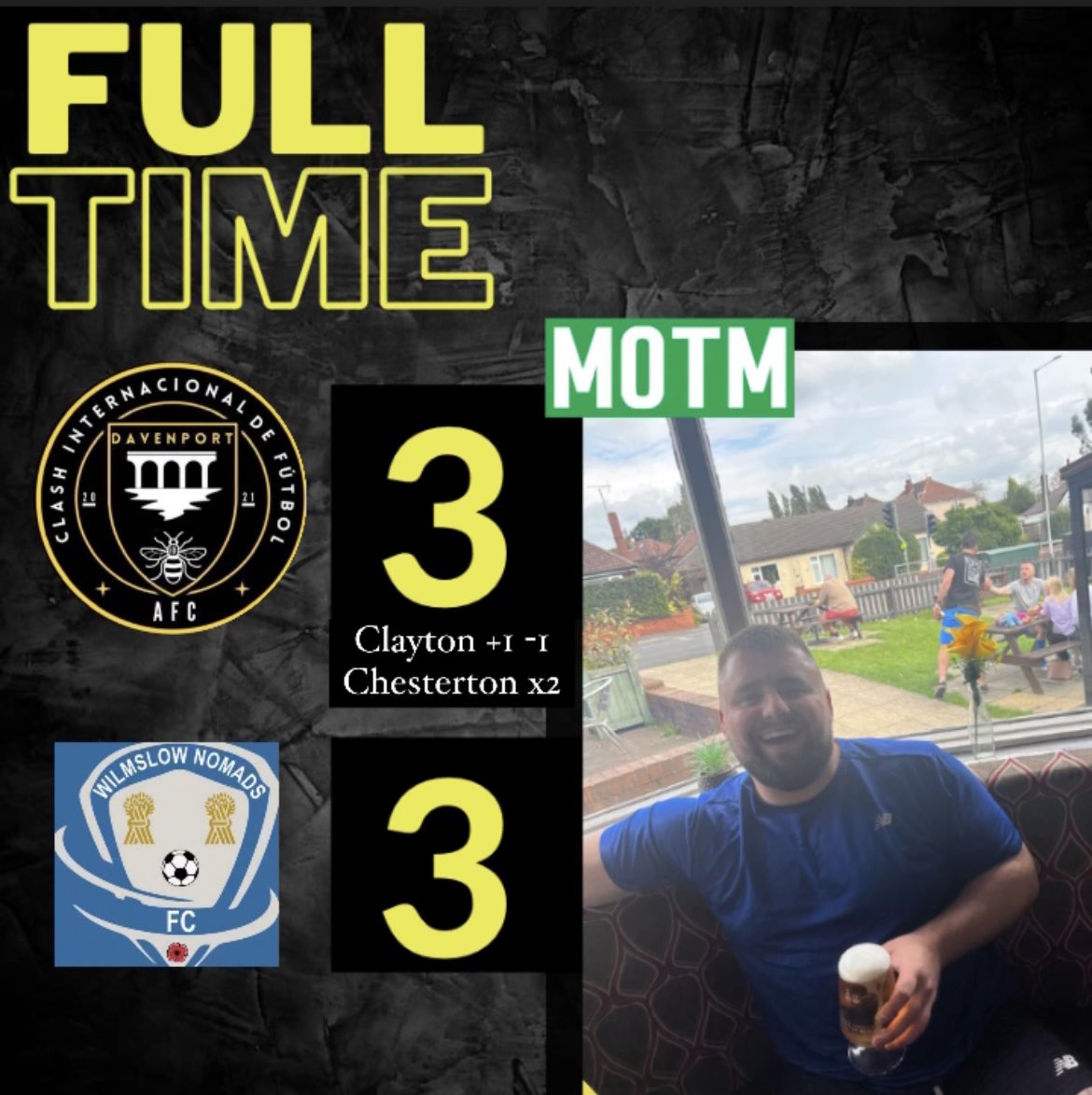 Missing a few players today but decent to still come out with a draw! @eganplantservices MOTM <a href="/NoarJack/">Jack</a> for stepping in net today!!