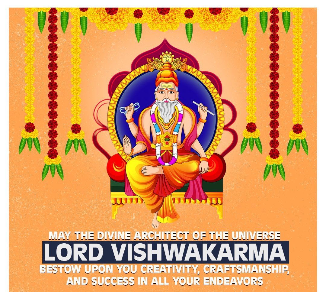 #HappyVishwakarmaPuja 🙏