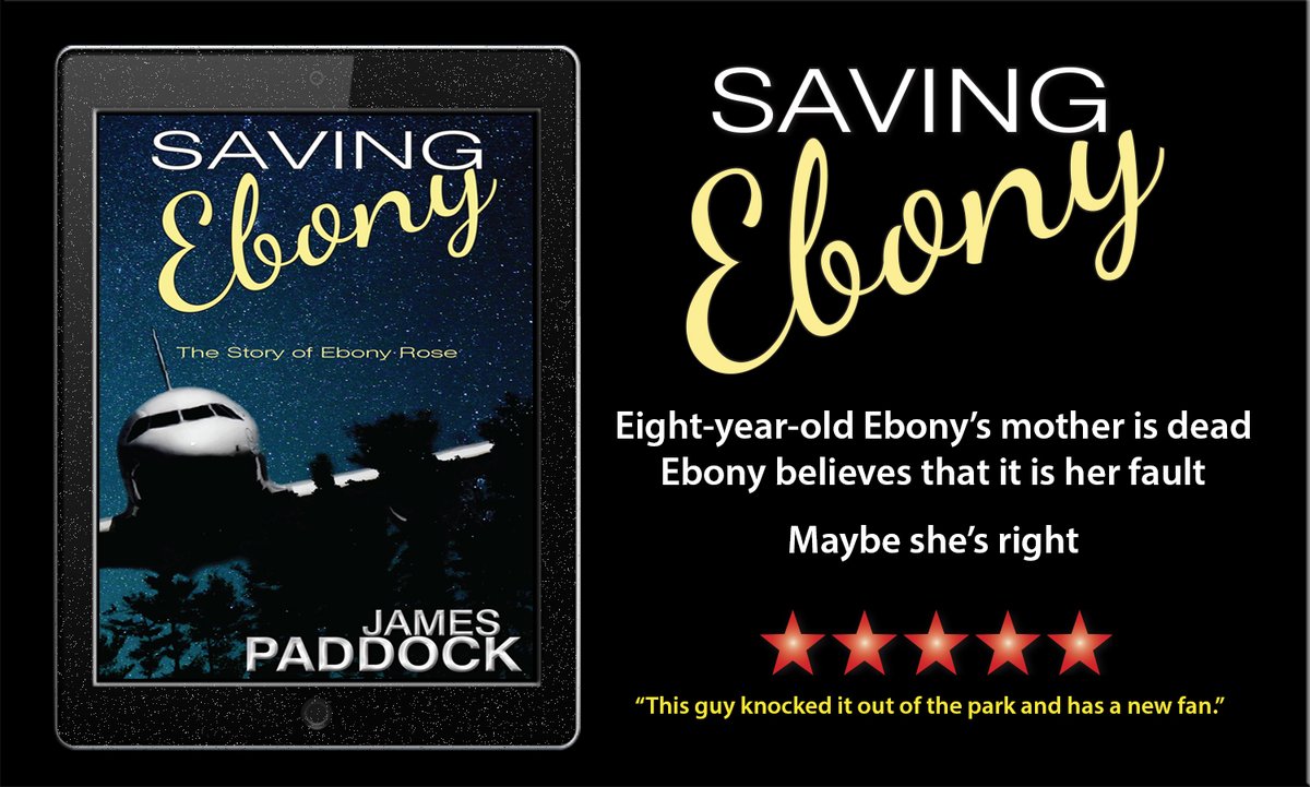 Amazon Review: 5★★★★★ 'The author doesn’t just tell you a story about saving an 8 year old's life. He grabs you and pulls you in so deep that the chair you’re sitting in disappears.' SAVING EBONY - The Story of Ebony Rose ow.ly/NYcd30pkdDr #Montana #WITSEC #suspense