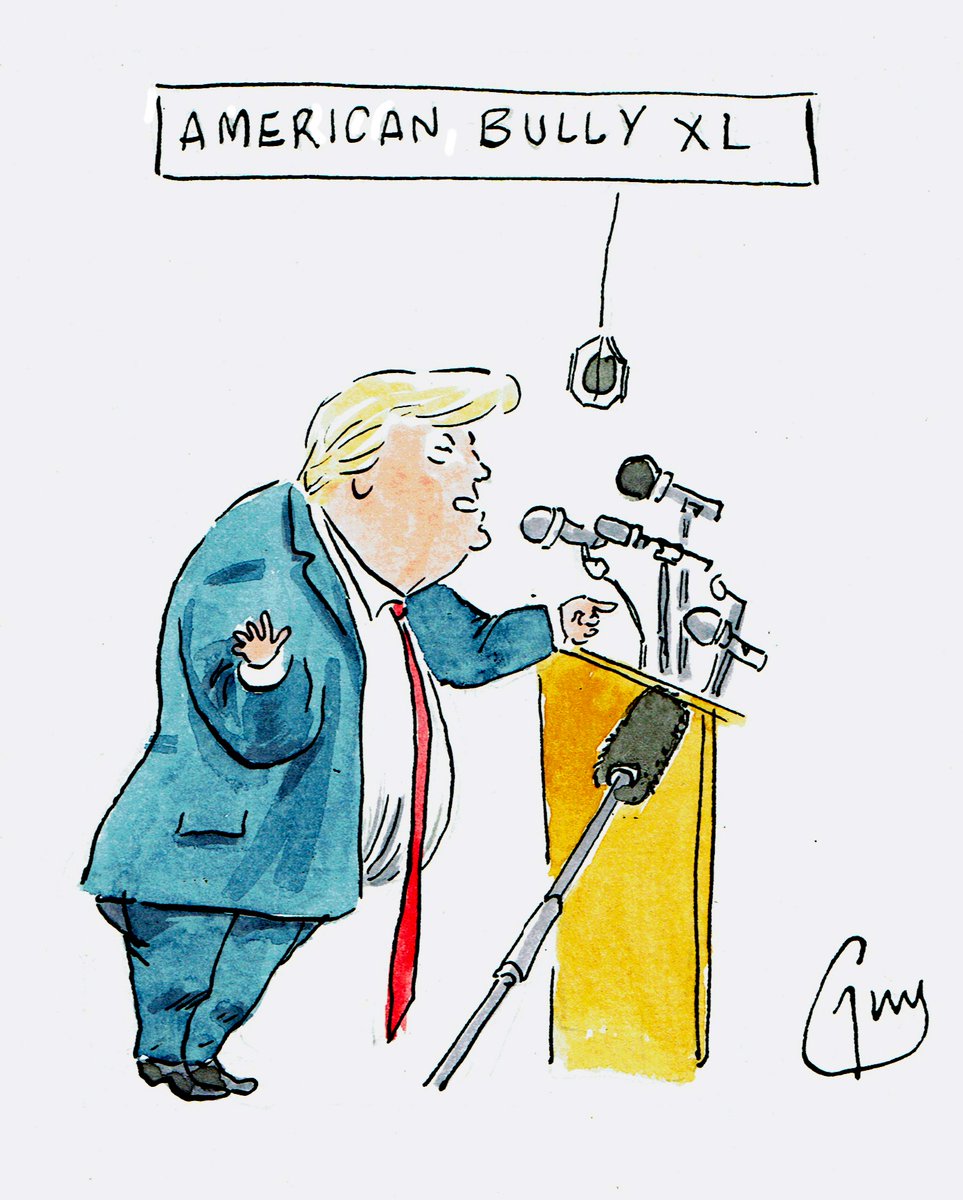 My cartoon for Monday's @MetroUK #Trump #americanxlbully #dangerousdogs #TrumpIndictment