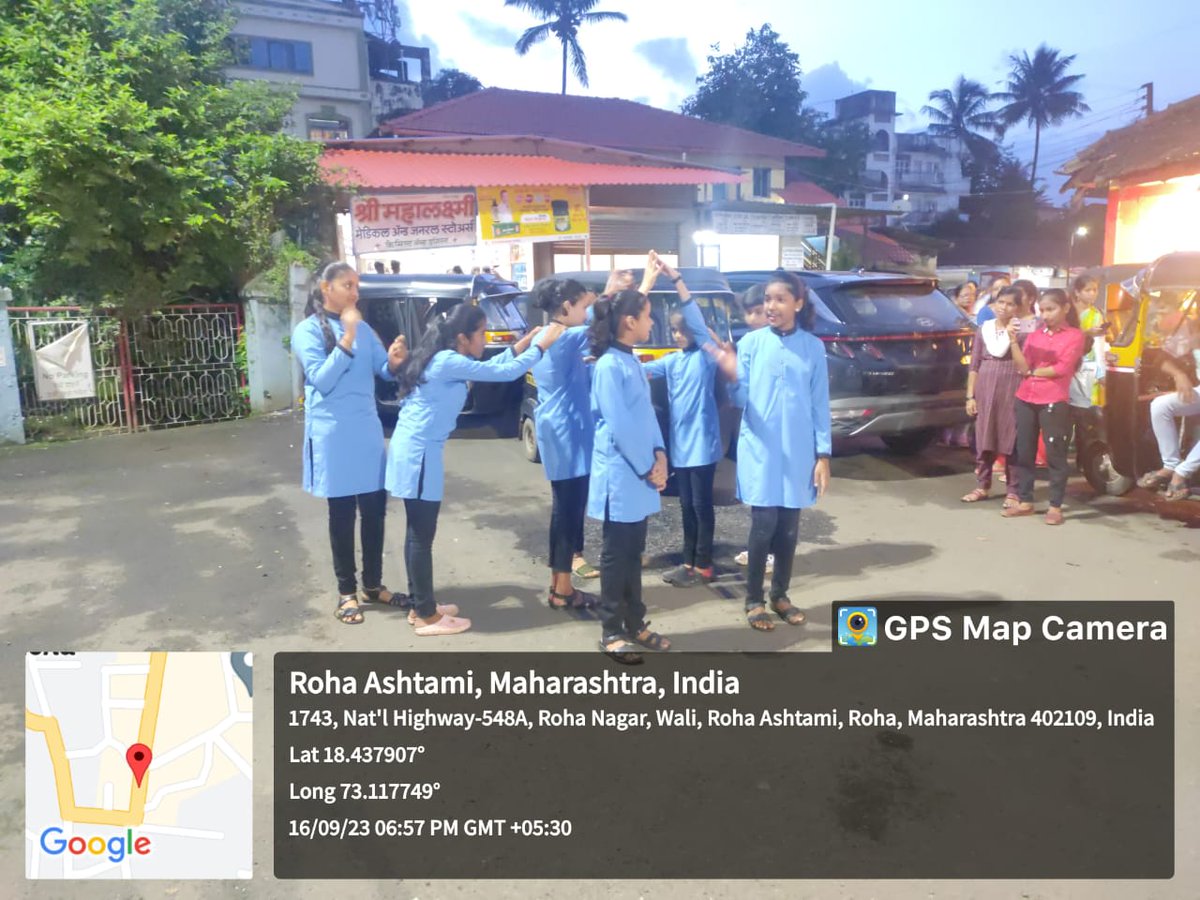CouncilRoha's tweet photo. रोहा अष्टमी नगर परिषद व स्पंदन एक्टिंग स्कूल यांसद्वारे रोहा शहरात मुख्य चौक व बसस्थानक येथे पर्यावरण पूरक गणेशोत्सव साजरा करणे बाबत पथनाट्य सादर करण्यात आले.
ULB Name- Roha Ashtami Municipal Council
ULB Code-802803
Raigad, Maharashtra
#SwachhSurvekshan2023
#majhivasundhara https://t.co/cuU3uKw2ct