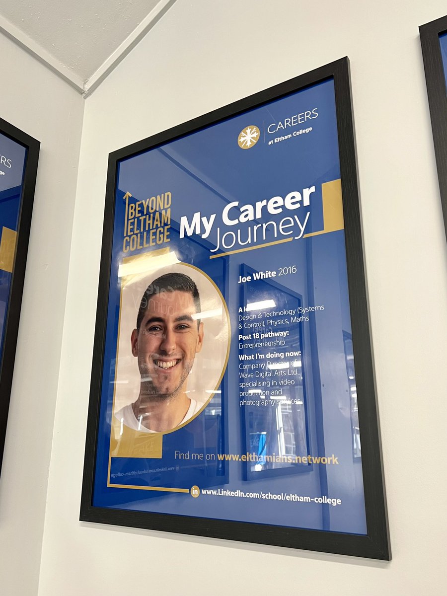 JoeWhiteLondon's tweet photo. Honoured to have been chosen as the featured alumnus for @elthamcollegeukβs βMy Career Journeyβ series for the #entrepreneur category! Great to see career paths other than university degrees being promoted, and Iβm proud to be used as an example of what can be achieved. https://t.co/7m8oyhII5h