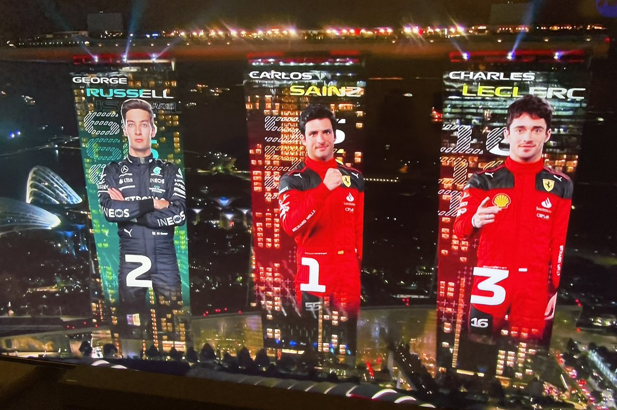 seanchloh's tweet photo. Formula 1 GP 2023 in SG. Let’s get started! https://t.co/75cd5QO8A4