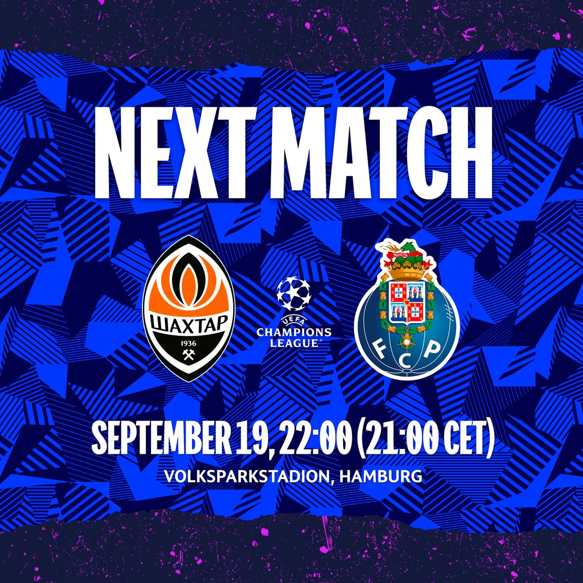 shakhtar_brasil's tweet photo. ⭐️ A Liga dos Campeões está de volta na terça-feira! 🤩

📅 19 de setembro
⏰ 16:00 (GMT-3, horário brasileiro)
📍 Volksparkstadion, Hamburgo

#Shakhtar | #UCL https://t.co/w3yL6iZuzB