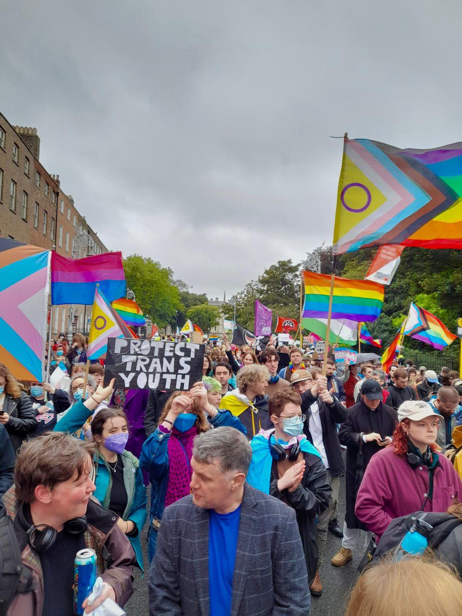 DubTrans's tweet photo. 🏳️‍⚧️✊DUBLIN SAID NO TO HATRED✊🏳️‍⚧️

Thank you to every single one of you for making yesterday so special. Not only did we drown them out, but we delivered a massive message to all: Dublin supports trans rights. https://t.co/pjRcsx0r7l