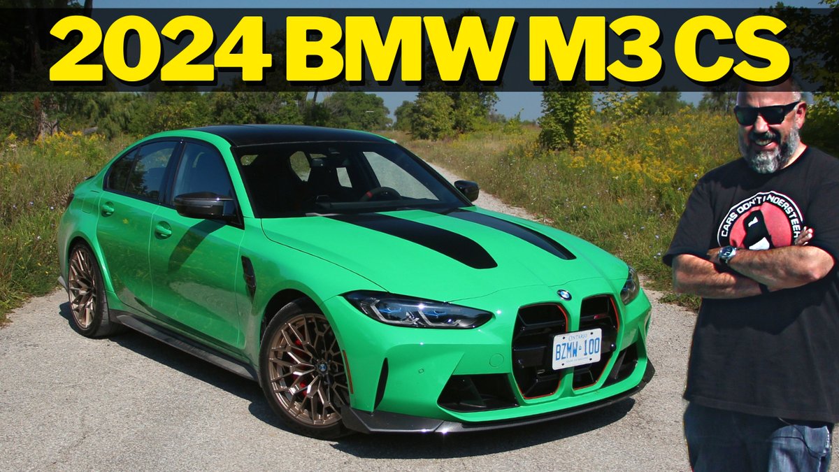brianmakse's tweet photo. We review the insane new 2024 BMW #M3CS! With 543hp & 0-60mph in just 3.2s thanks to carbon fiber lightening, is this limited-edition sedan the most hardcore BMW ever? Watch to see if it lives up to the hype!
https://t.co/dQZGoAE3q4
#BMW #M3CS #TrackTested https://t.co/DPLvaMcjiK