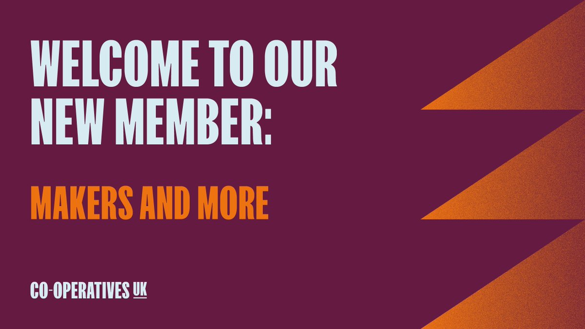 Say hello to our newest member 👋

🛍️ Makers and More is a collective of local independent businesses working together in a shared retail space for mutual benefit. 🤝 

Like Makers and More, you can also access our handy resources for new co-ops! 👉 bit.ly/3J80X6q