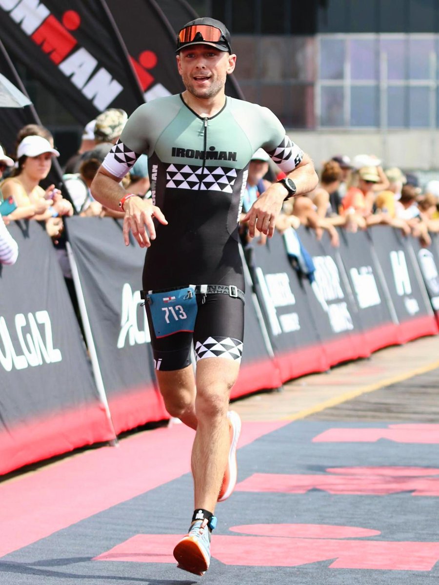 #Ironman 70.3 #AtlanticCity last weekend.
Broke my toe getting on the bike, had a #thunderstorm on the bike, but a new PR (by 15 min) and sub 5hrs (4:53)!!