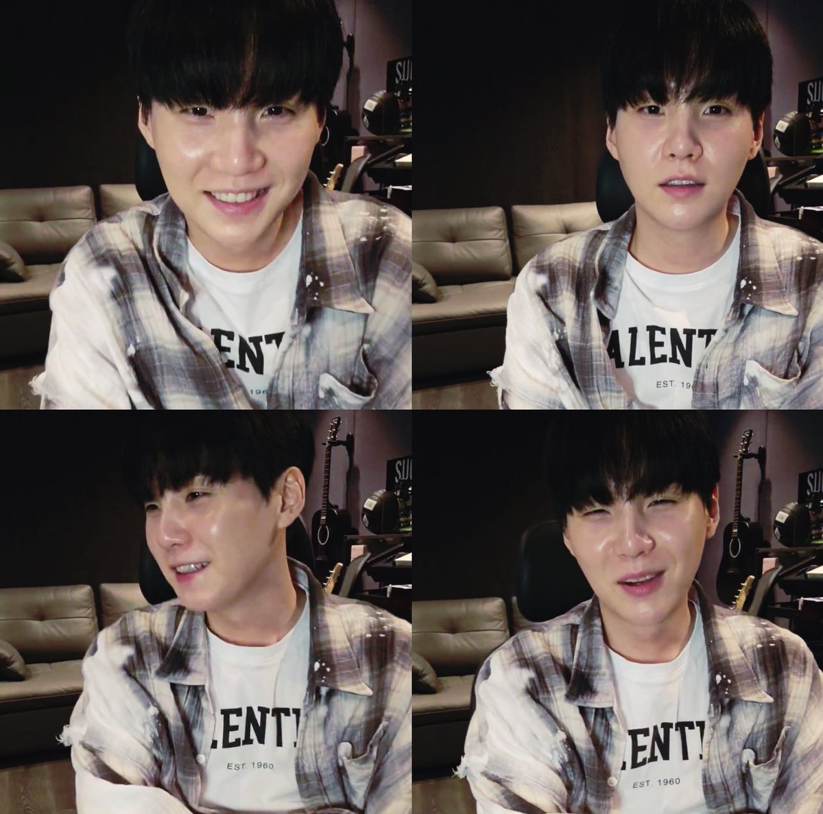vkookuniliksutk's tweet photo. BU YAYINDA ÖĞRENDİKLERİMİZ
#yoongi
- biraz kilo aldığını iyi beslendiğini ve dinlendiğini aslında pek dinlenmediğini çünkü 
- ÇOK FAZLA ŞEYLER ÇEKTİĞİNİ
- saçı kısa olunca personelin tanıyamadığını
- konserden sonra sadece 2 hafta dinlenebildiğini vücudunun ağrıdığını
+ https://t.co/cE52GI8iPg