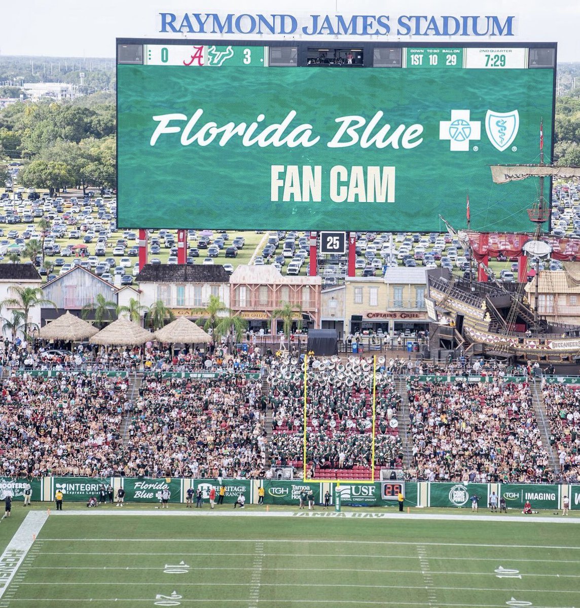 Thank you to Bulls Nation for coming out in force yesterday. Special Shoutouts to the students of <a href="/USouthFlorida/">University of South Florida</a> for creating such a fun environment—in both ☀️ and 🌧️ — and to game sponsor <a href="/FLBlue/">Florida Blue</a>. Let’s rally ‘round the family again next Saturday for <a href="/American_Conf/">The American</a> opener at 4!