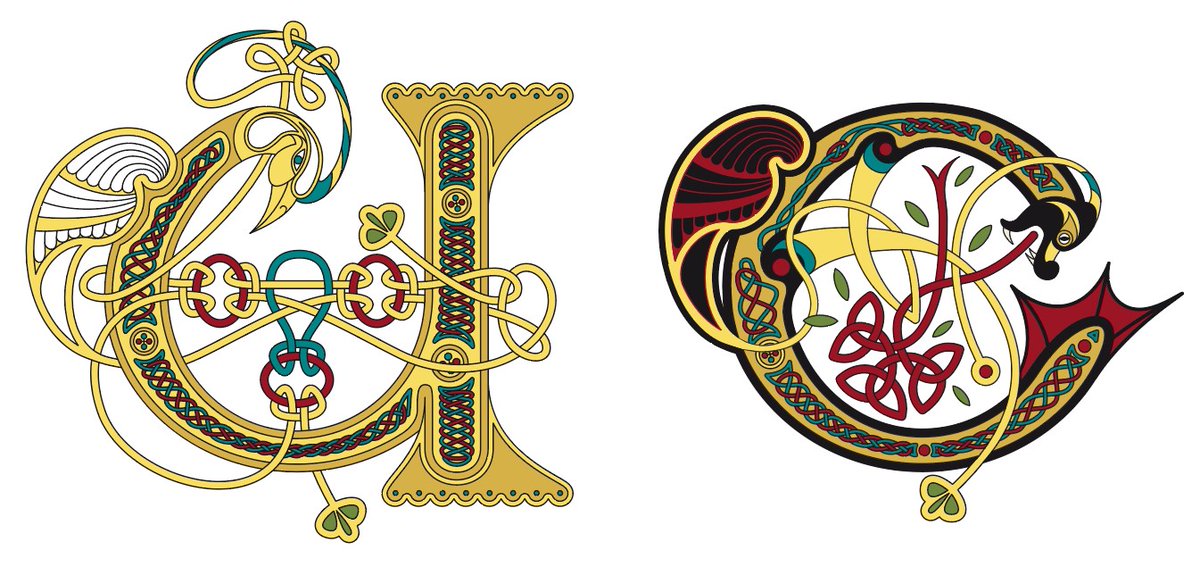 cakevans's tweet photo. @michaelsheen I just finished mine! Based on Book of Kells, with a few customized #GOtat flares 😉 https://t.co/svHgEUi7M4