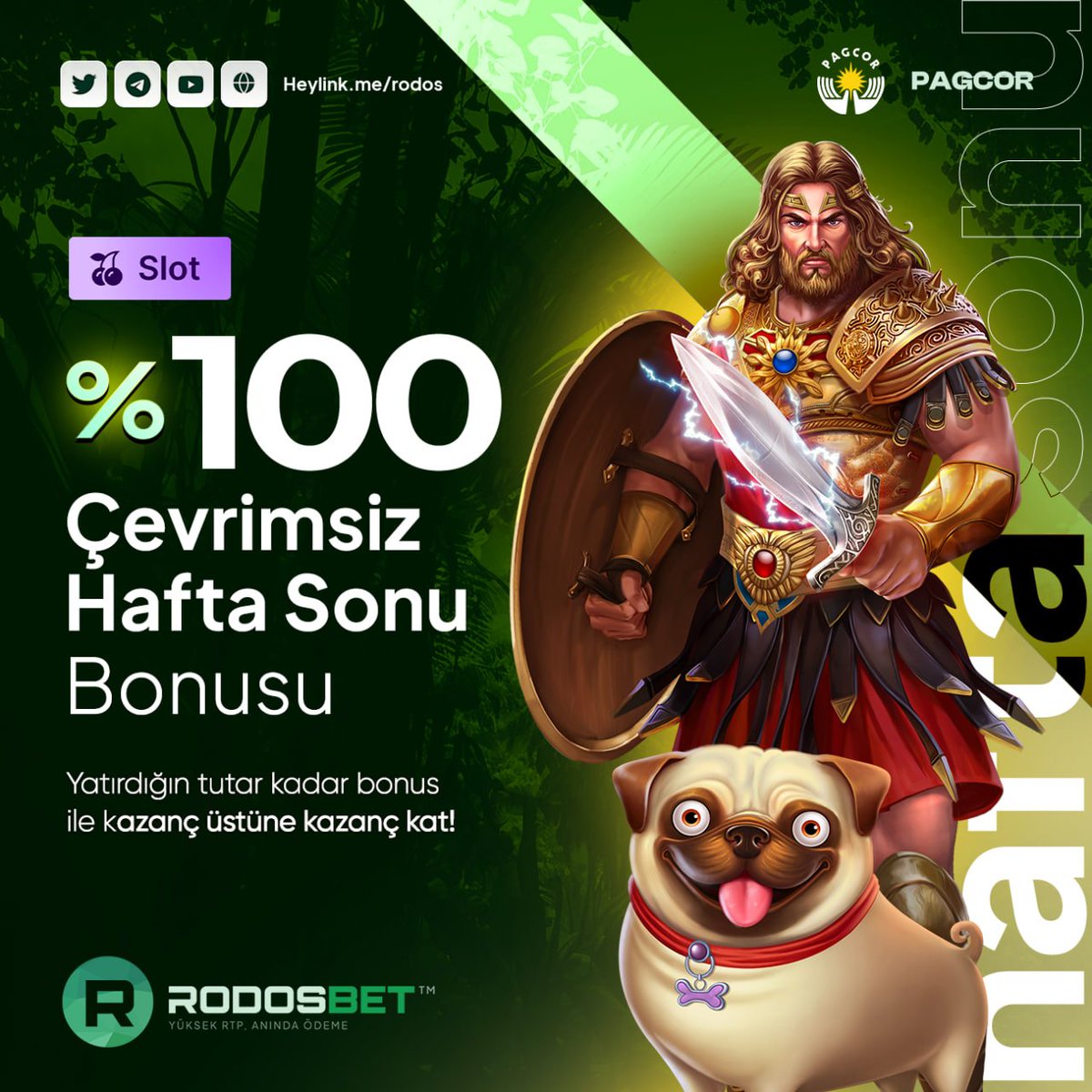 rodosbet's tweet photo. 🌟 Haftasonuna özel %100 Çevrimsiz Hafta Sonu Bonusunu kaçırma!

💫 Rodosbet'in ayrıcalıklarını kaçırma!

🔗 Telegram adresimiz
✅ https://t.co/WmNN4UsDED

⚠️ 7/24 güncel website adresimiz:
https://t.co/hUPqJ60nj7 https://t.co/27QHXE9zf6
