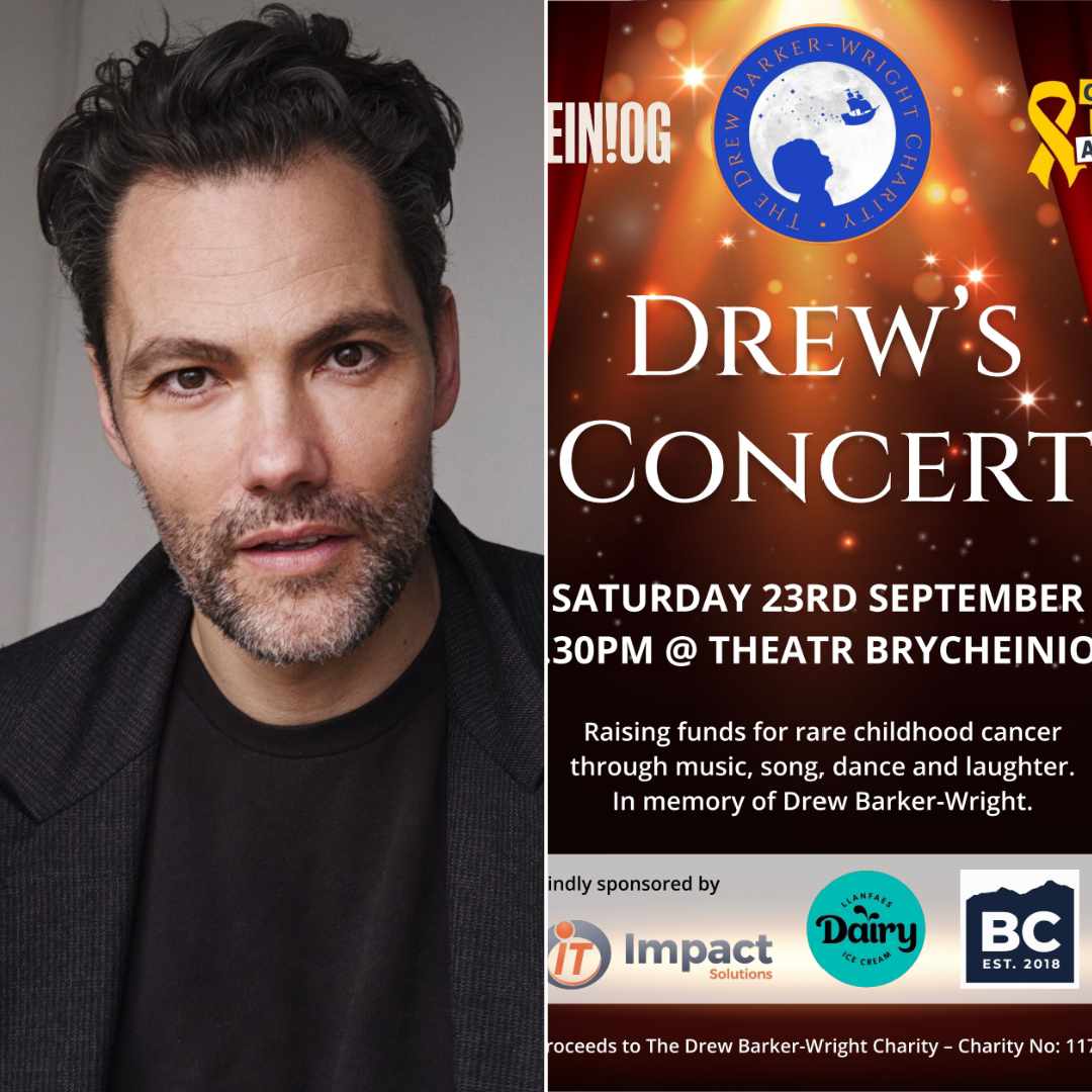 Matt Rawle will be our special guest at #DrewsConcert next Saturday 23rd. Buy tickets here bit.ly/3rqcl6Z 
Matt's roles in Martin Guerre, Evita, Zoro, Aspects of Love and many more, have seen him nominated for numerous accolades including the prestigious Olivier Awards.