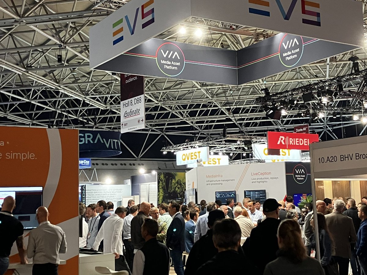 👉 International Broadcast Convention (IBC) in Amsterdam at the moment