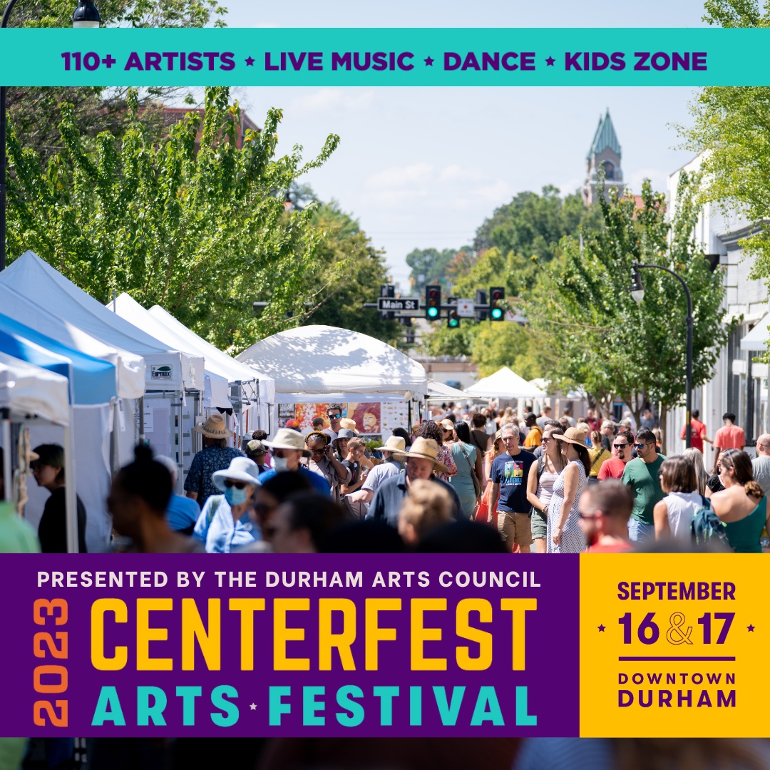 Today is the last day of CenterFest Arts Festival! 

We will be there until 5pm and hope to see you there. We are located in Booth C50 and have had a great time sharing with our customers **brand new not released** items. 

Website for more details: durhamarts.org/centerfest/