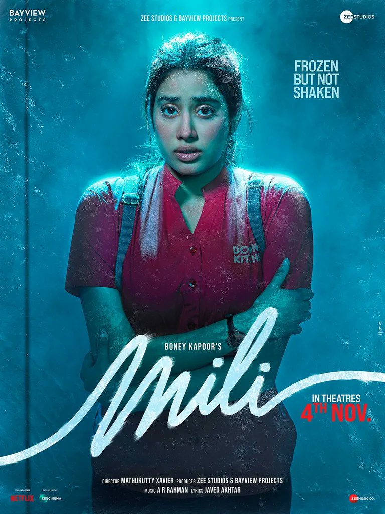 racunfilmindia's tweet photo. Wow luar biasa bisa tahan di chiller selama 5jam #mili #janhvikapoor #filmindia #bollywoodmovie https://t.co/0XezlYCrJM