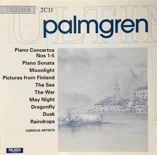 #NowListening Selim Palmgren: Piano Concerto No. 1 in G minor, op. 13. These 5 brilliant concertos deserve some love and need to be performed much more. #NowSpinning #Palmgreen