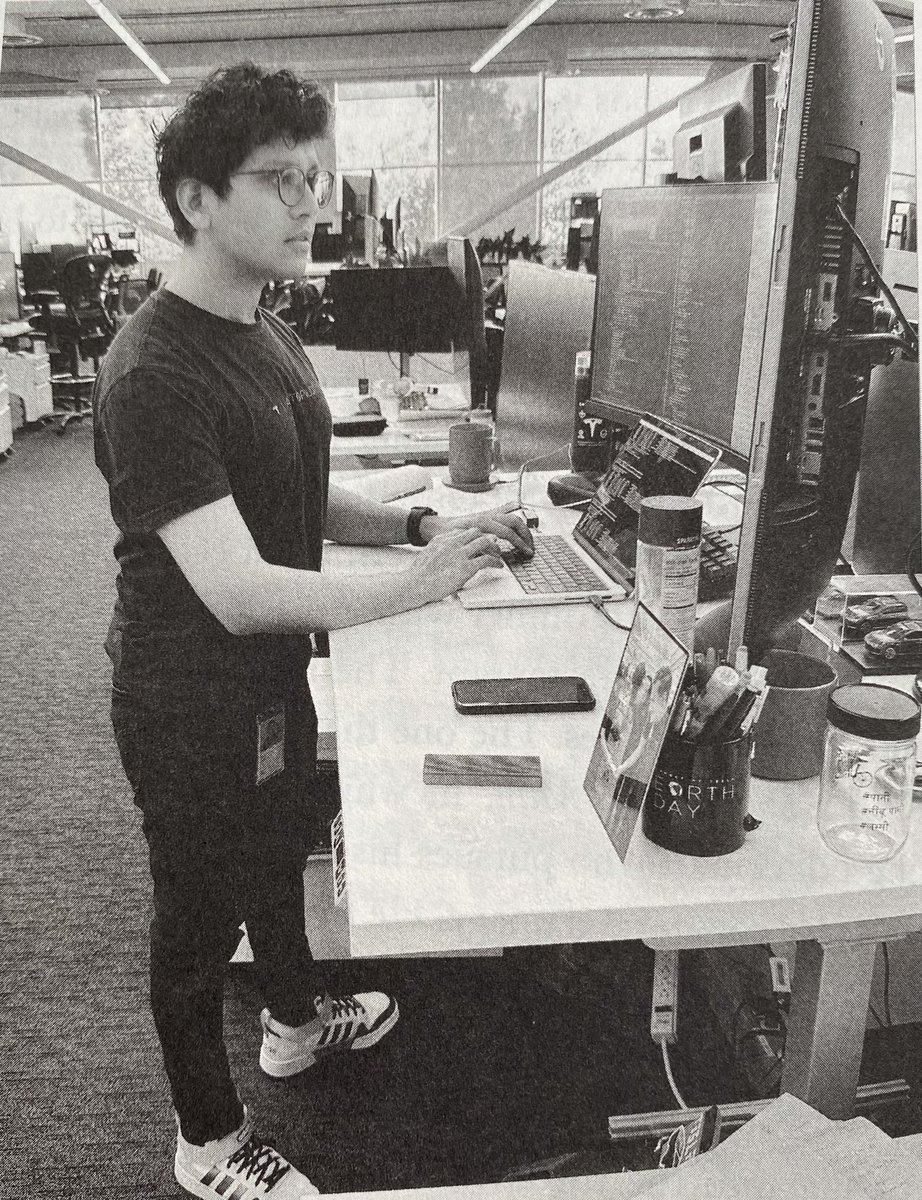 Daval Shroff (pictured below) was instrumental in changing Tesla’s autopilot system from a rules-based architecture to one of AI learning through imitation from millions of video data from Tesla’s vehicles. 

Similar to Alan Turing’s approach in his 1950 paper “Computing