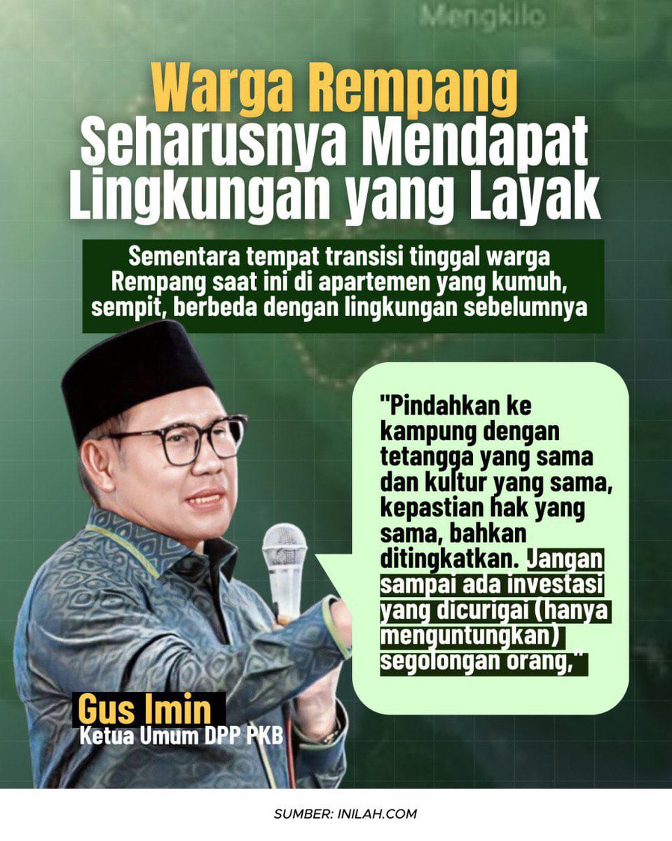 Mahmudi61338736's tweet photo. Gus Imin sang Ketua DPP PKB merupakan pemimpin Visioner dan layak untuk memimpin Negeri ini.
#GusIminPemimpinVisioner 
#AniesMuhaimin2024 

@cakimiNOW 
@DPP_PKB https://t.co/BUGQRFlVSf