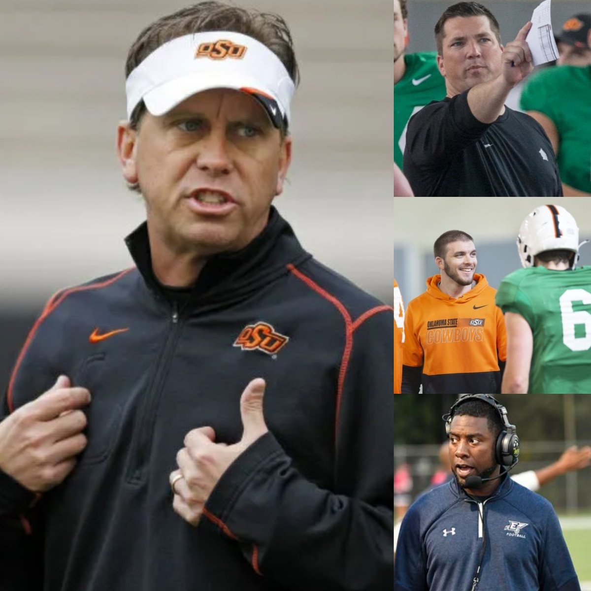 J_RICH4298's tweet photo. "Who would OSU ever get to replace Gundy?"
Monken: HC
Henson: OC/OL
Walsh: QB
Woods: WR
I don't care what it costs, get this coaching staff to Stillwater ASAP! https://t.co/N8k8yQ0BrX
