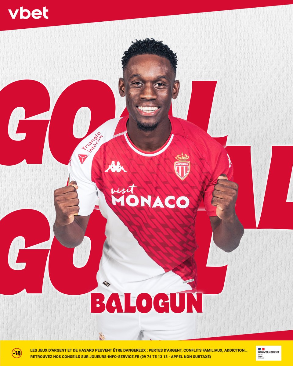 AS_Monaco's tweet photo. 𝗕𝗔𝗟𝗢𝗢𝗢𝗢𝗢𝗢𝗢𝗢𝗢𝗢 !!!!

Sur son premier ballon 💥💥

68' | 1⃣-2⃣ #FCLASM https://t.co/By9YV8CQrn