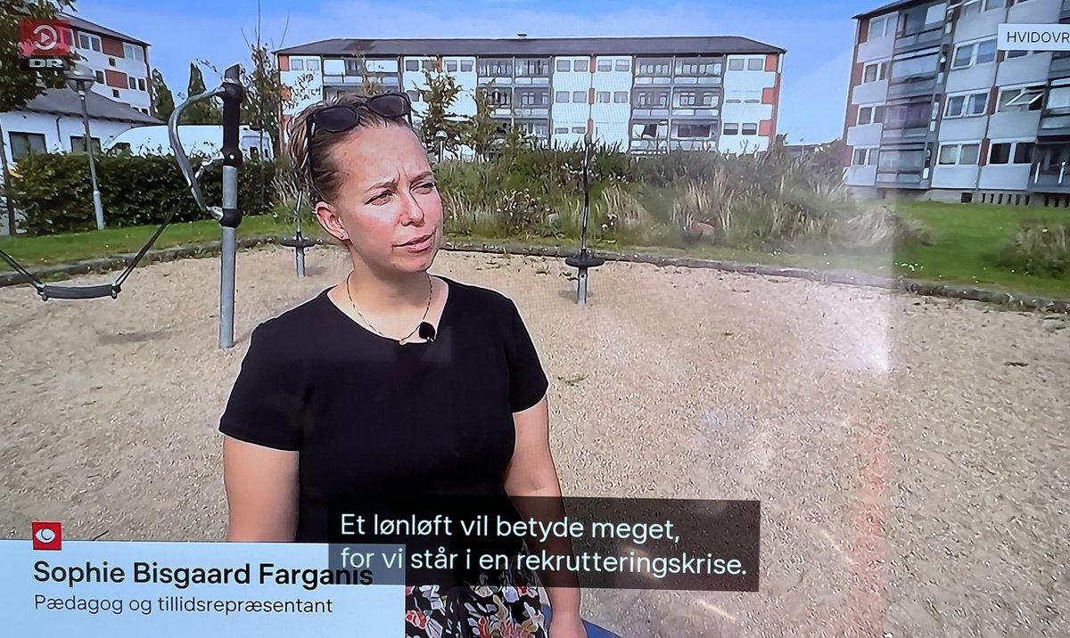 bupldk's tweet image. Tak til Mark og Sophie for at fortælle om pædagogers lønefterslæb og de store problemer med at få pædagogkollegaer nok i @DRNyheder og @tv2newsdk #mereværd #godtbørneliv