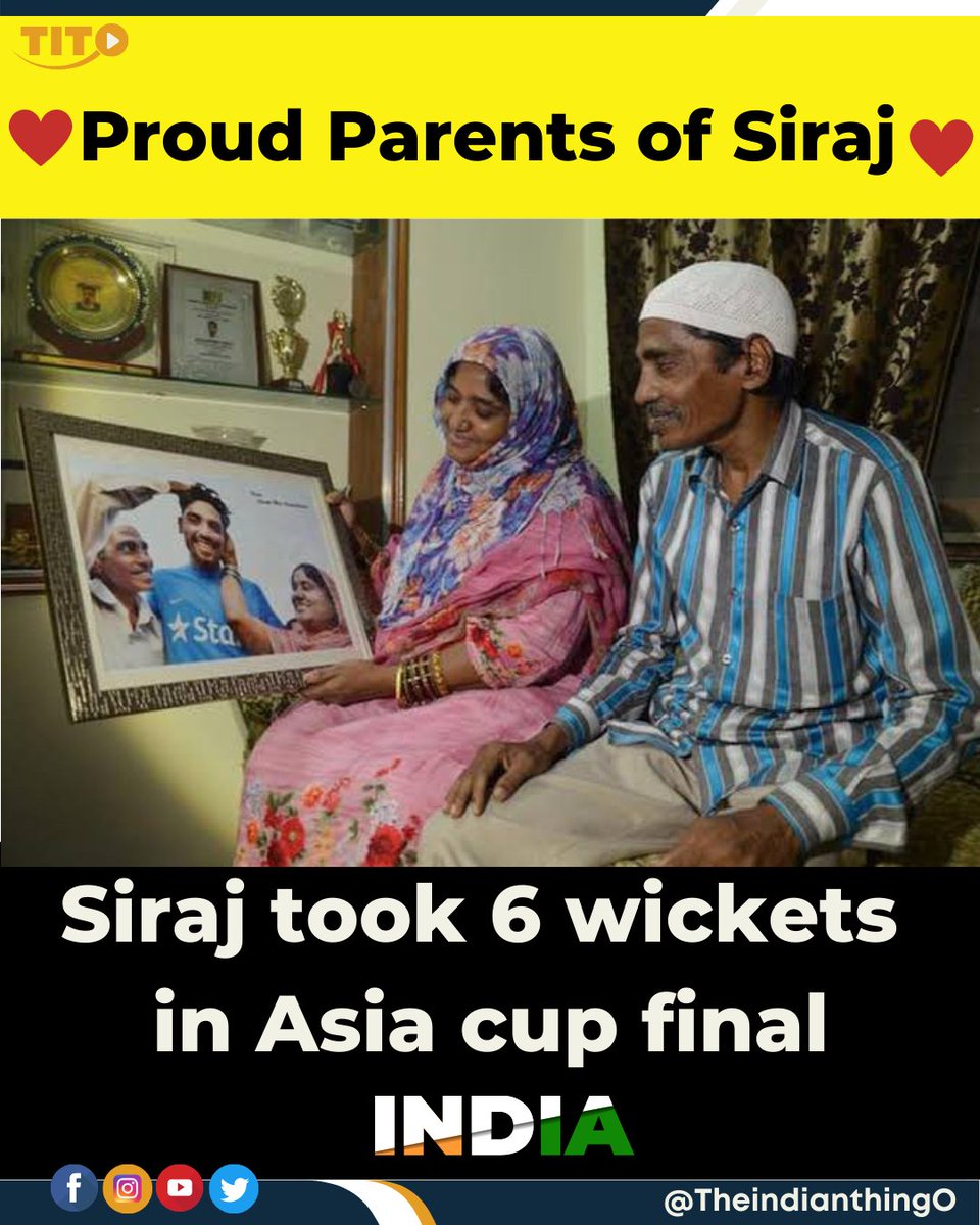 TheIndianThingO's tweet photo. Unbelievable performance of Md Siraj 🔥
#singleover #6wicket #proudfeeling❤️ 🇮🇳
#SLvsIND #siraj #AsiaCup23
#AsianCup2023 #IndiavsSrilanka https://t.co/wy91qe4fyL