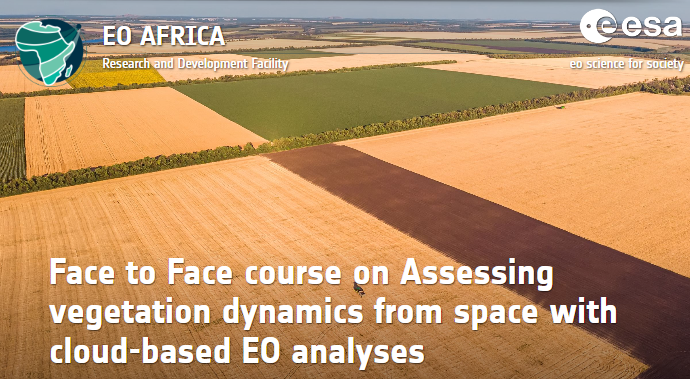 EOAfricaRD1's tweet photo. 📢New @EOAfricaRD1 on-site course, this time in #Egypt: 
join us to investigate the capabilities of #EO &amp; #CloudComputing for assessing vegetation dynamics (In collaboration #NARSS) 🍃🛰️💻
🗓️Nov. 19 – 23,  Cairo
🗓️Deadline for applications: Oct. 19 

https://t.co/mt82wvDgUU https://t.co/mz8snLZvB4