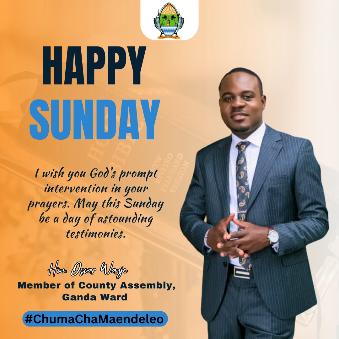 HON. OSCAR WANJE tweet media