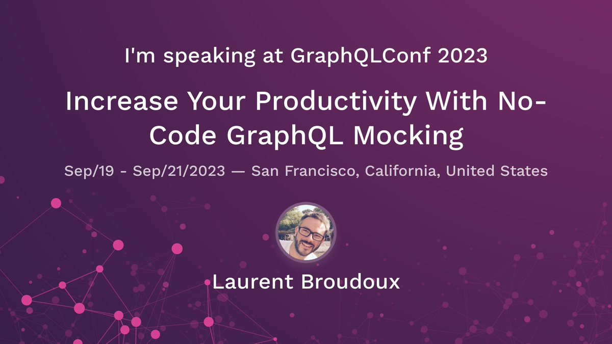 🎤 Don't miss our talk by <a href="/lbroudoux/">Laurent Broudoux</a>. Check out the details here: graphql.org/conf/schedule/… 

❤️ And, of course, don't forget to grab some awesome Microcks #stickers! 🦄
