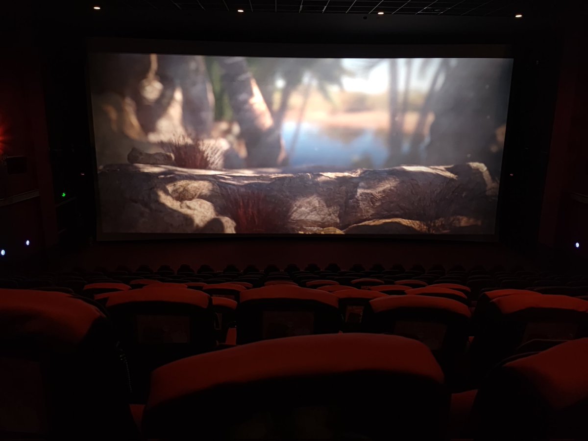 空旷的影院，能有对重庆的夫妻、情侣一起就好了