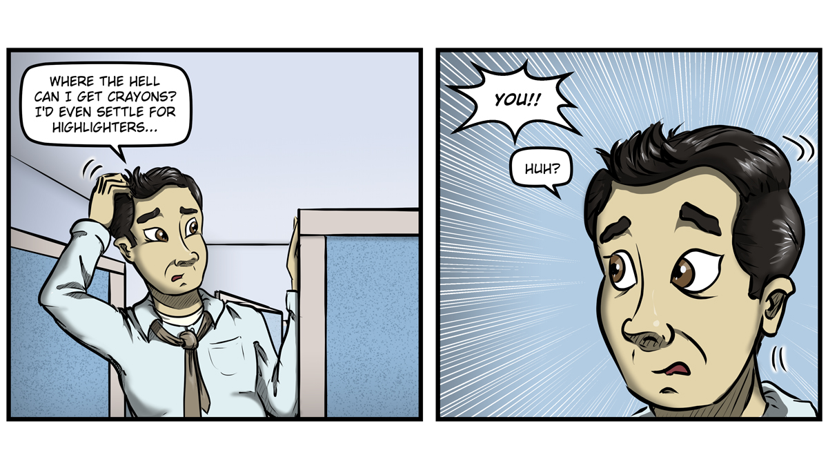Pete_Tarkulich's tweet image. Our Savior - 9/19/23

#thesixthfloor #weirdhumor #officehumor #comics