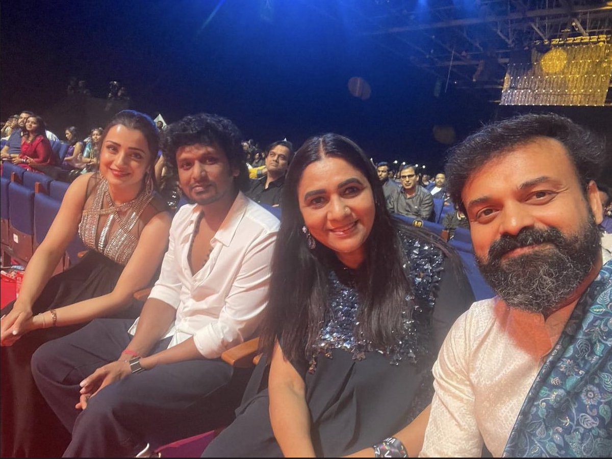 #SIIMA2023 

PC : @sridevisreedhar 

@trishtrashers @Dir_Lokesh @sridevisreedhar #KunchackoBoban