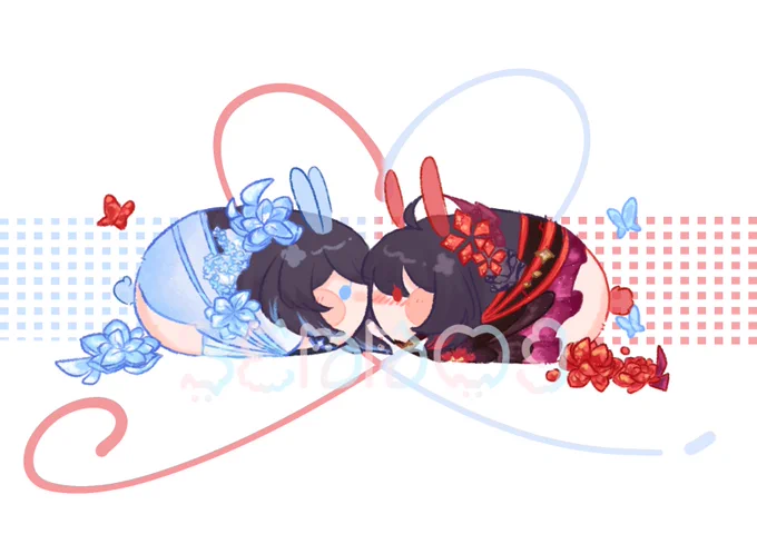 ゼレゼレ(双希でいいのかな)コンサート衣装本当に好き#Seele#希儿·芙乐艾#双希 _________ Galatika Vermilion 