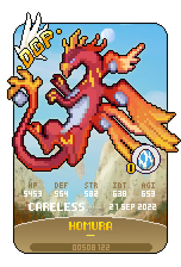 🎁#GIVEAWAY #124🎁💙#Cronos

🏆Prizes:
1xOrdinary Homura

1⃣Follow ME &amp; <a href="/OfficialDgpals/">D.G.Pals</a>
2⃣❤️+🔁
3⃣tag 4 friends

✅Twitterpicker
⏳72H

#nft #FFTB #cronoschain #cryptocurrencies #NFTs #Polygon #DGP #DGPals #matic $CRO #crypto #POLY #cryptocom #Giveaways #crofam #cronosnft #crofam