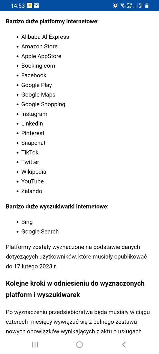bpaskal's tweet photo. @didleth @sylvcz Z punktu widzenia moderacji w #DSA główna zmiana, że teraz usuwane to co nielegalne w myśl prawa Państw UE (o ile prawo zgodne z UE) i w myśl prawa UE, a chronione co legalne. No i powinna być już opcja bez #recommendersystem. Obowiązki i #VLOP #VLOSE tu https://t.co/8t4Pntb6ZV https://t.co/nFcVZCVfK5