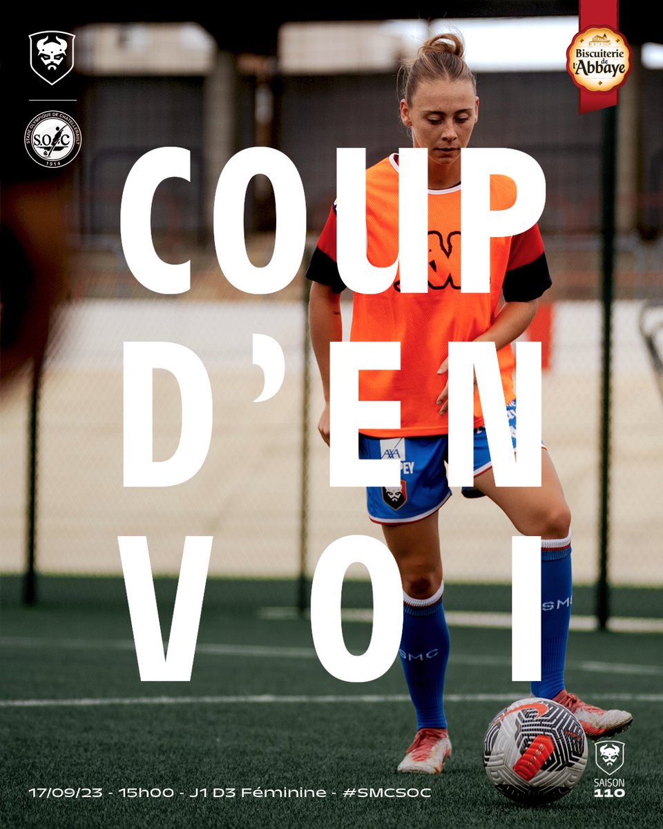 SMC_Feminines's tweet photo. ▶️ C’est parti à Venoix.
Allez les filles ! ❤️💙
#SMCaen #TeamSMC #SMCSOC https://t.co/C0arAY2l62