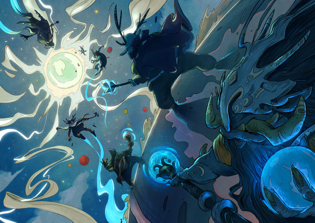 「The Art Of Kamil MurzynGallery and Detai」|IAMAGのイラスト