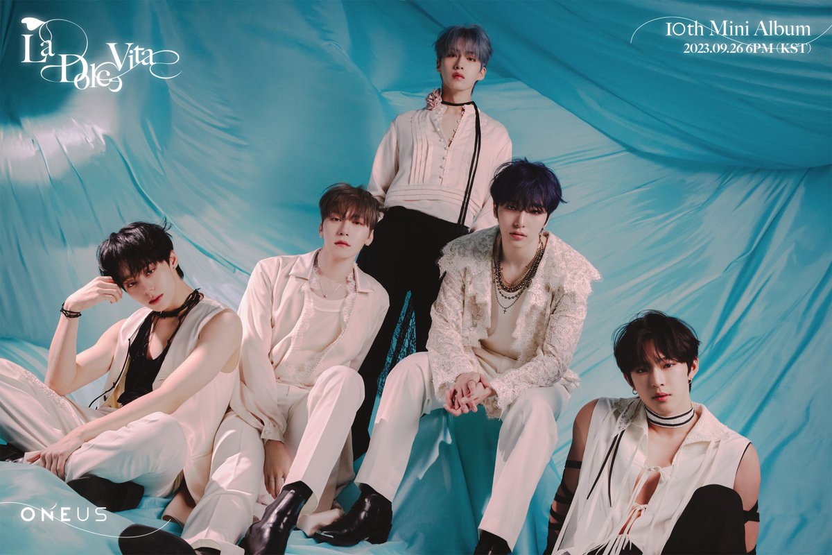 official_ONEUS's tweet photo. [#원어스]

10th Mini Album [La Dolce Vita]

💧 CONCEPT PHOTO 💧

2023.09.26 6PM (KST) RELEASE✔

#ONEUS #La_Dolce_Vita 
#Baila_Conmigo https://t.co/jOKpAEJuwb