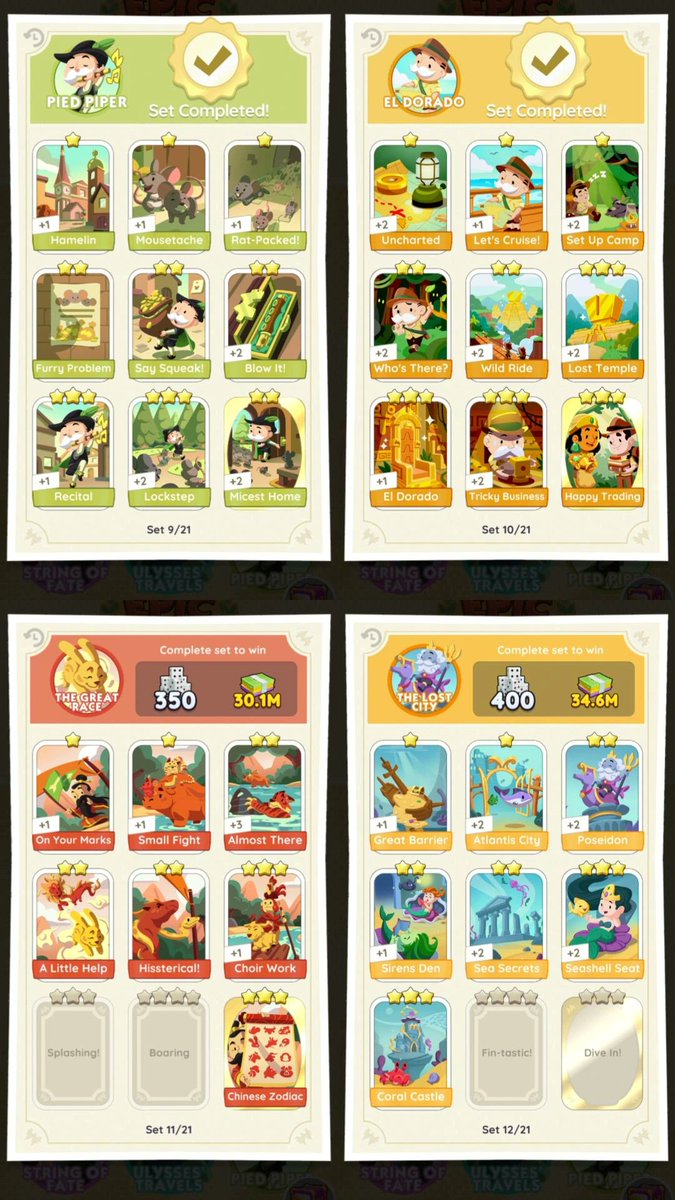 flawedpoems's tweet photo. ㅤ

ㅤ 〆 #MonopolyGoTrade , #MonopolyGo ´ˎ˗

ㅤ ⌕ : monopoly go stickers trade (prio sets 11-15). can exchange more stars for 4 stars!
ㅤ ≡ : see pics for the ones i have
ㅤ ⚘ : wtt lft ph trading sticker card monopolygo want to trade looking for trader

ㅤ https://t.co/vhJjeqj2dz