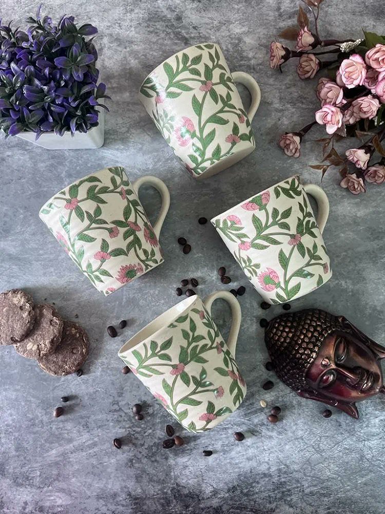 Crock Comforts- Handmade Ceramic Green Leaf Coffee Mugs- Set of 4 

CROCK COMFORTS

AVAILABLE ON :-
Amazon.in & Flipkart.com

#MugMonday #MugCollection #MugDesign #UniqueMugs #MugGoals #MugShot #MugAddict #MugObsession #MugLove #MugLife #MugArt