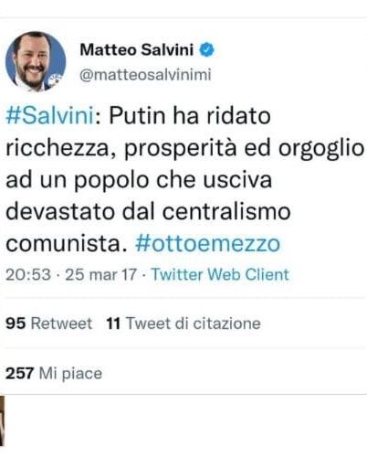 KratosCurr94's tweet photo. https://t.co/BMBja6VJC8 @tincazzi la nostra parodia della pagina della parodia di una democrazia che è una dittatura ci ricorda che un #Nullafacente divenuto Politico rivelava chi era #Putin.... ma sempre questo Nullafacente si dimentica che #Fascimo-#Comunismo-#Nazismo👇