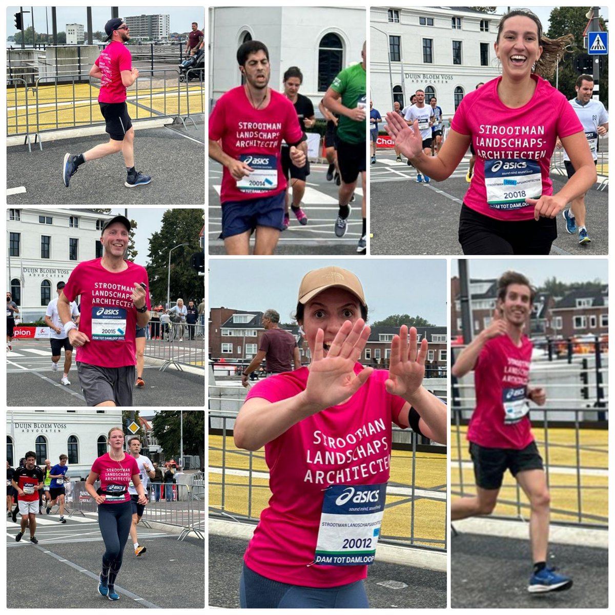 Trots op deze toppers 🏃‍♀️🏃‍♂️ #vandamtotdamloop2023